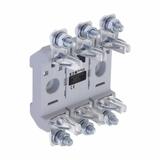 Triple Integral Base NH00 CE podstawa NH000/00 3P 160A mont. szyna DIN i śruby podwójny styk TD00-DI