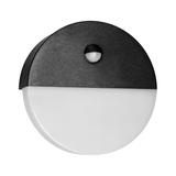 HALIT LED 10W oprawa ogrodowa z czujnikiem ruchu 140st 600lm IP65 4000K IK10 czarna