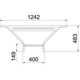 SLAA 1140 R3 FT Trójnik dostawny drabin kabl.