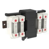 RED SPOT FUSEBANK 63A 660V AC 4 WAY WH RED SPOT Podstawa bezpiecznikowa 63A 660V AC 4P Biała RSFB634