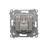 Simon 54 Gniazdo R-TV-DATA biały