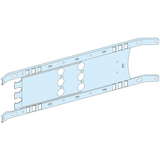 Rozdzielnice PrismaSet, płyta montażowa Prisma P do montażu poziomo na stałe NSX250 z dźwignią 3P