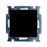 BASIC55 Wyłącznik z klawiszem podwójny schodowy  czarny-chateau