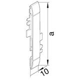 tehalit.WA Łącznik maskownic ABS bezhalogenowy biały