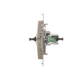 Simon 54 Gniazdo światłowodowe / optyczne pojedyncze SC/APC złoty mat