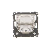 Simon 55 WMDW-001112-111 Gniazdo wtyczkowe z zintegrowaną ładowarką 2xUSB A (moduł), 2.1 A, 5 V DC, TGZ1ZUSB2AA.01/111 KONTAKT