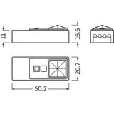 Czujnik DALI SENSOR LS/PD LI UF G2
