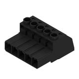 SVZ 7.62HP/05/180G SN BK BX Wtyk PCB (złącze wiązki), 7.62 mm, Liczba biegunów: 5, Przyłącze z jarzmem /50szt./ 1931660000 WEIDMÜLLER