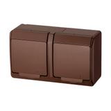 GNT HERMES 2X2P+Z IP44 BRĄZ