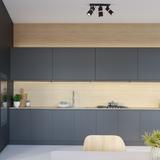 Milagro plafon (reflektorki) Vidar Black 3xGU10 MLP5402