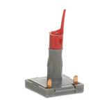 LED z cokołem 230 V 0,5 mA czerwony