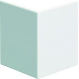 tehalit.BRS Pokrywa kąta zewnętrz. do kanałów z pokrywą 80mm, stal, biała