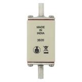 NH 63A 500V gG SIZE00 WEATHER RESISTANT NH LV 63A 500V gG rozmiar 00 WR 63NHG00BWP EATON