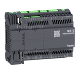 Modicon M172, Sterownik PLC HVAC, 12 DI, 12 AI, 12 DO, 6 AO, Ethernet, CAN, RS485, USB mini A/B, µSD