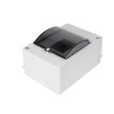 Obudowa n/t EP 1/4 z szybą N+PE IP 30 D  transparentna dymna