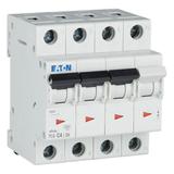 PL6-C4/3N Wyłącznik nadprądowy 6kA C4A 3P+N 106906 EATON