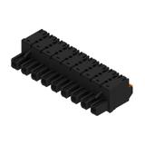 BLF 7.62HP/09/180 SN BK BX Wtyk PCB (złącze wiązki), 7.62 mm, Liczba biegunów: 9, PUSH IN /24szt./ 1227370000 WEIDMÜLLER