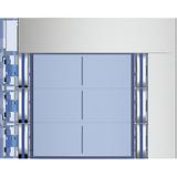Sfera: Plakietka Modułu Z 2x4 Przyciskami - 2x3 Przyciski - Aluminium 352161 LEGRAND