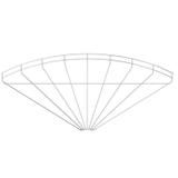 ŁUK KORYT.SIATK.90 55X600 G