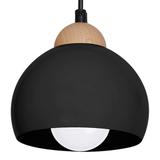 Milagro lampa wisząca Dama Black E27 MLP6540