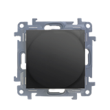 Simon 10 Ściemniacz obrotowy do LED ściemnialnych 230V 2–250W czarny