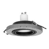 HALISI RM ramka dekoracyjna oprawy punktowej, MR16/GU10 max 50W, koło, ruchoma, czarna AD-OD-6182 ORNO
