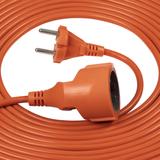 Przedłużacz PVC IP20 30m 1x2P, H03VV-F 2x1mm2 GES-3/30M ORNO