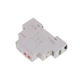 PRZEKAŹNIK PRIORYTETOWY Z KANAŁEM PRZELOTOWYM, STYKI: 1P, IMAX=16A, MONTAŻ NA SZYNE, 1 MODUŁ