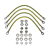 Zestaw uziemiający do obudów OPB/VDC, z miedzi, izolacja PCV, IEC62208,