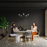 Sollux Żyrandol PICCOLO 5 czarny SL.0855