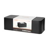 Organizer do kabli - cable box L, czarny CB-1/B ORNO