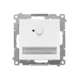 Simon 55 Oprawa oświetleniowa LED 14V z czujnikiem ruchu (0,78 W) Barwa zimna biała 5900K Biały mat