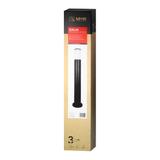 DALIA oprawa ogrodowa słupek, E27, max. 15W, IP54, 80 cm, czarny AD-OP-6568BE27SM ORNO