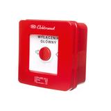 WG-1s  2 tory prądowe 12A NC-NO WYŁ.GŁÓNY, Wyłączniki alarmowe samoczynne natynkowe