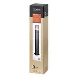 PEONIA oprawa ogrodowa słupek z czujnikiem PIR E27 max. 15W IP54 75 cm czarna AD-OP-6582BE27PPR ORNO