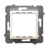 ARIA Adapter podtynkowy systemu 45 do serii Aria kolor ecru AP45-1U/m/27 OSPEL