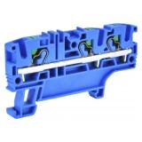 ESH-EFC.4/1+2B Złączka sprężynowa 4 mm2 PUSH-IN (niebieska)