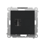 Simon 55 Gniazdo HDMI Czarny mat TGHDMI.01/149 KONTAKT