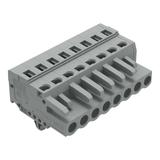 Gniazdo MCS‑MIDI Classic 8‑biegunowe szare raster 5mm 231‑108/008‑000 /50szt./ WAGO