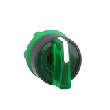 Harmony XB5 Przełącznik 3 położeniowy z samopowrotem LED zielony plastikowy ZB5AK1733 Schneider