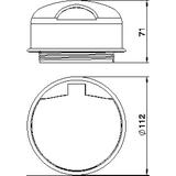 SHF80/30M, OSŁONA KOŁPAKOWA