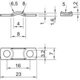 7901, OBEJMA OPOROWA ROZM.II OC GALW