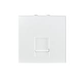 BIURO Gniazdo komputerowe pojedyncze (RJ45Cat 6) m45 białe 25334 KANLUX