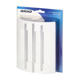 Dzwonek elektromechaniczny dwutonowy LUPPO 8V biały OR-DP-VD-164/W/8V ORNO