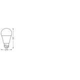 Lampa LED SMARTWF A100 14W 230V RGBWFR E27 4X1 LEDV