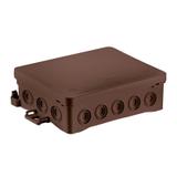 Puszka instalacyjna naścienna NS9 FASTBOX&HOOK brązowy