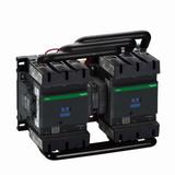 Układ nawrotny TeSys D AC3 150A 3P 1NO 1NC cewka 380VAC zaciski skrzynkowe