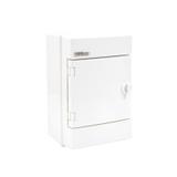 Rozdzielnica hermetyczna natynkowa 1x4 IP65 500VAC/1000VDC RH-4/B (białe drzwi) 36.03 OPATÓWEK