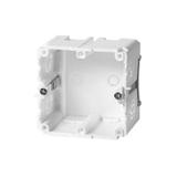 P1kn71x71 ,  Puszka instalacyjna jednopolowa do kanałów elektroinst. 71 mm x 71 mm, biały