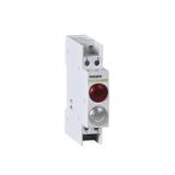 Ex9PD2rw 230V AC/DC Lampka sygnalizacyjna 230V AC/DC 1 czerwony 1 biała LED 102498 NOARK